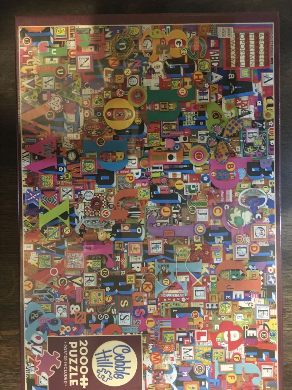 Shelley’s ABC - Cobble Hill puzzle collectible [Barcode 625012890106] - Main Image 2