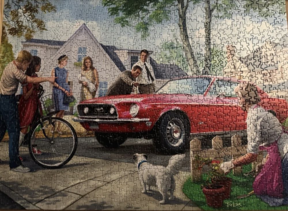 The Red Pony - EuroGraphics puzzle collectible [Barcode 628136609562] - Main Image 3