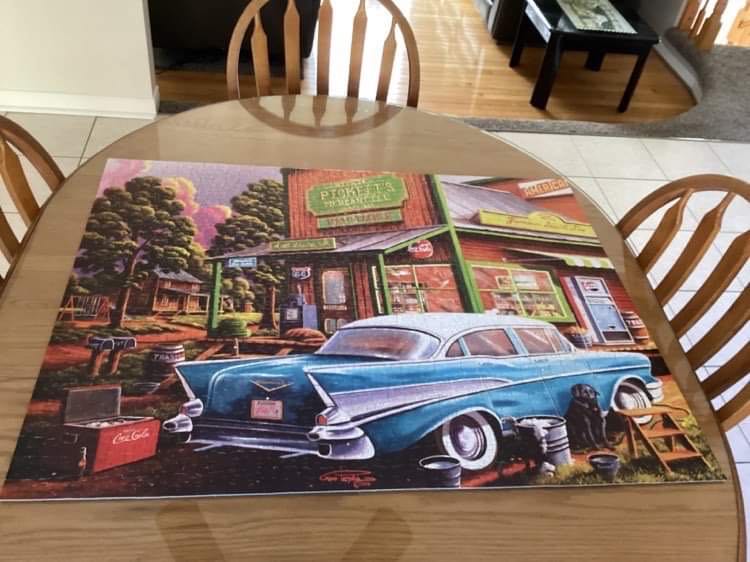 Aunt Sheila’s Cafe - SunsOut puzzle collectible [Barcode 796780513273] - Main Image 2
