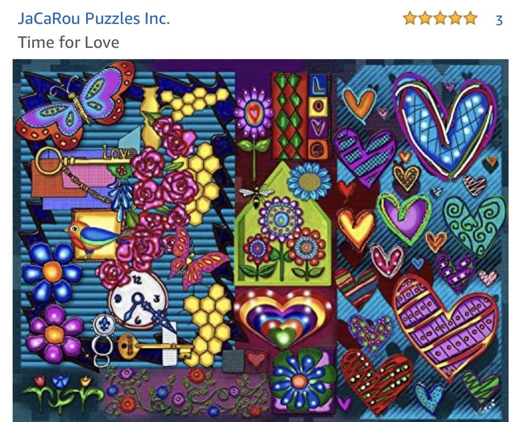 Time For Love - JaCaRou puzzle collectible [Barcode 715235331781] - Main Image 2