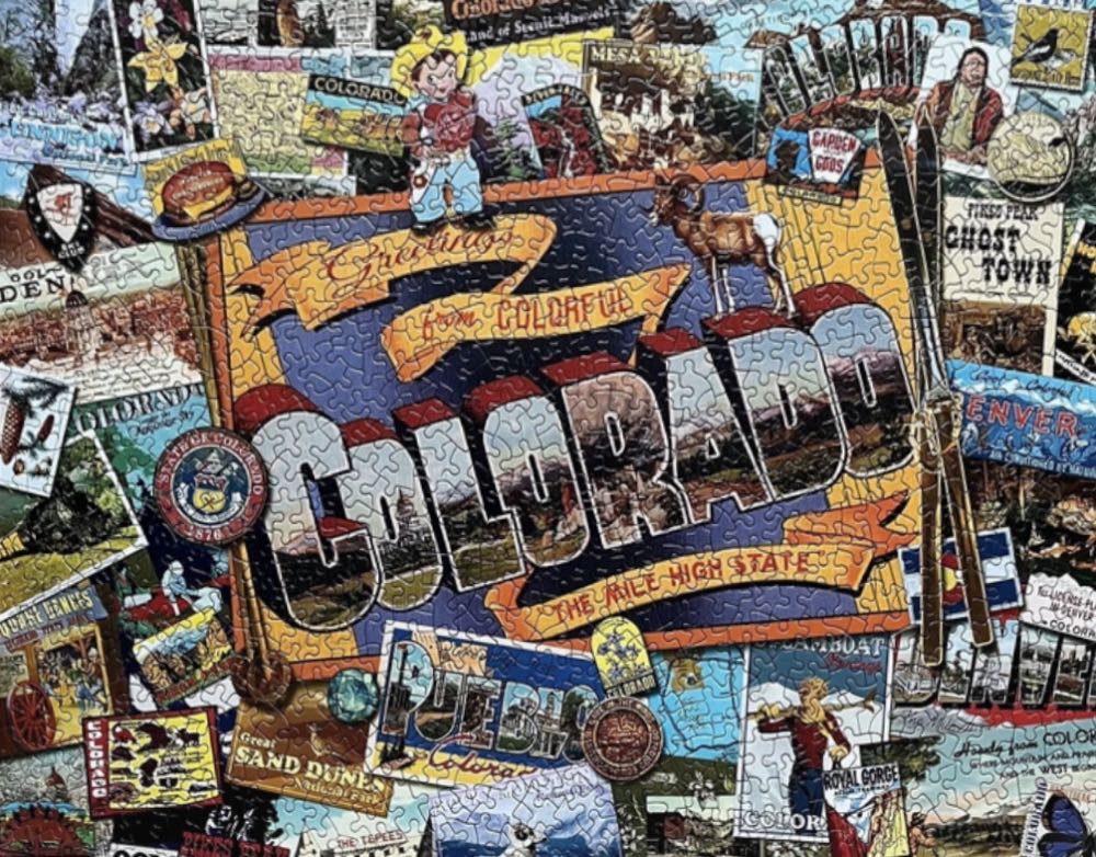 Mile High Colorado - SunsOut puzzle collectible [Barcode 796780700345] - Main Image 3