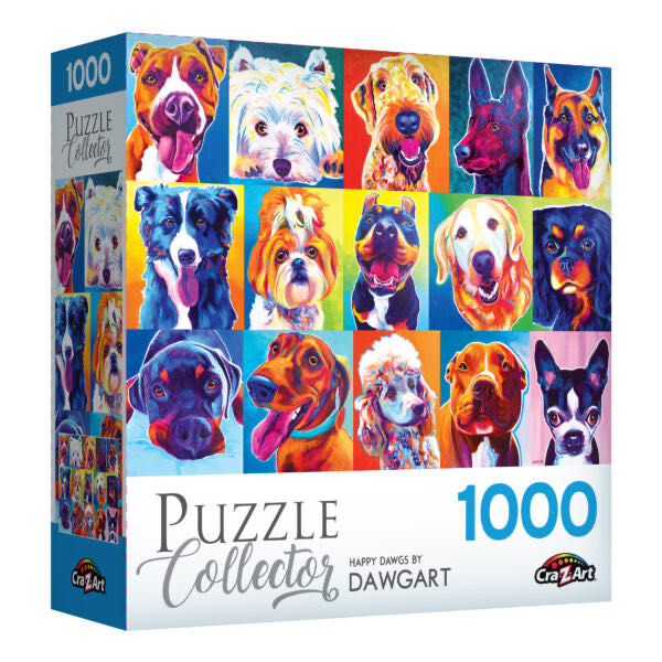 Happy Dawgs - Cra-Z-Art puzzle collectible - Main Image 2