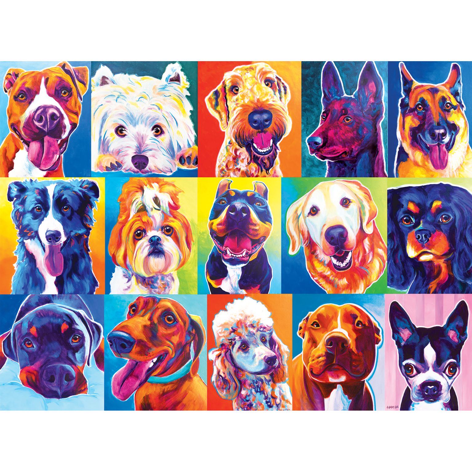 Happy Dawgs - Cra-Z-Art puzzle collectible - Main Image 4