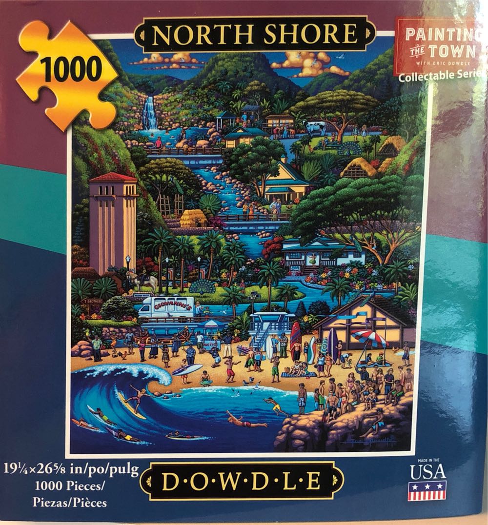 North Shore - Dowdle puzzle collectible [Barcode 671095103183] - Main Image 2