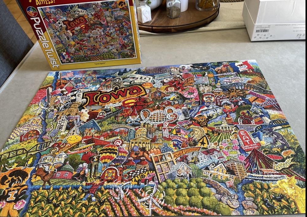 Iowa Spirit ✅ - PuzzleTwist puzzle collectible [Barcode 614399101226] - Main Image 2