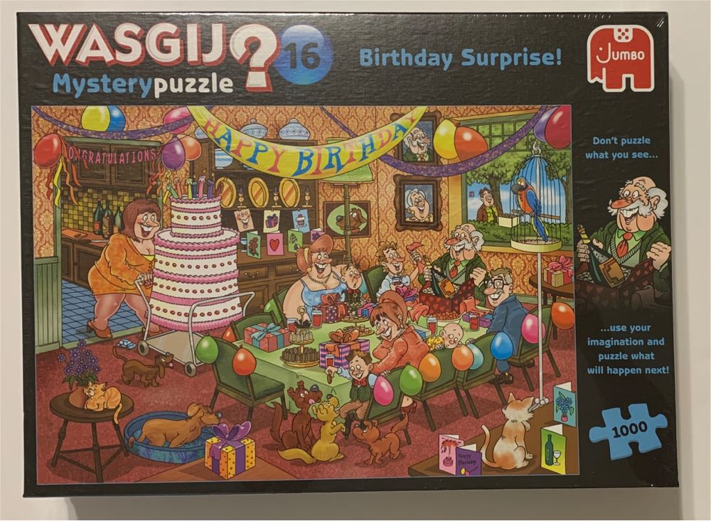 Birthday Surprise! Mystery 16 - Wasgij puzzle collectible [Barcode 8710126191651] - Main Image 2