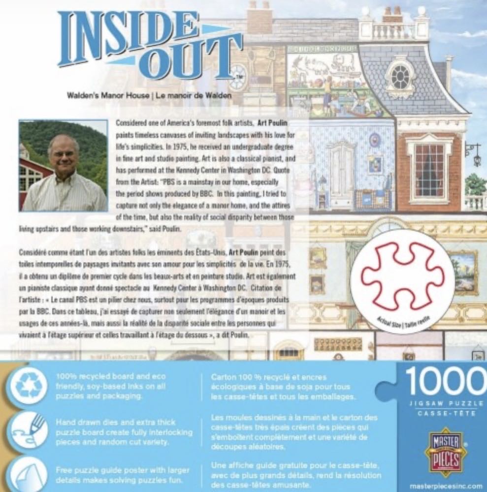 Walden’s Manor House - MasterPieces puzzle collectible [Barcode 705988718366] - Main Image 4
