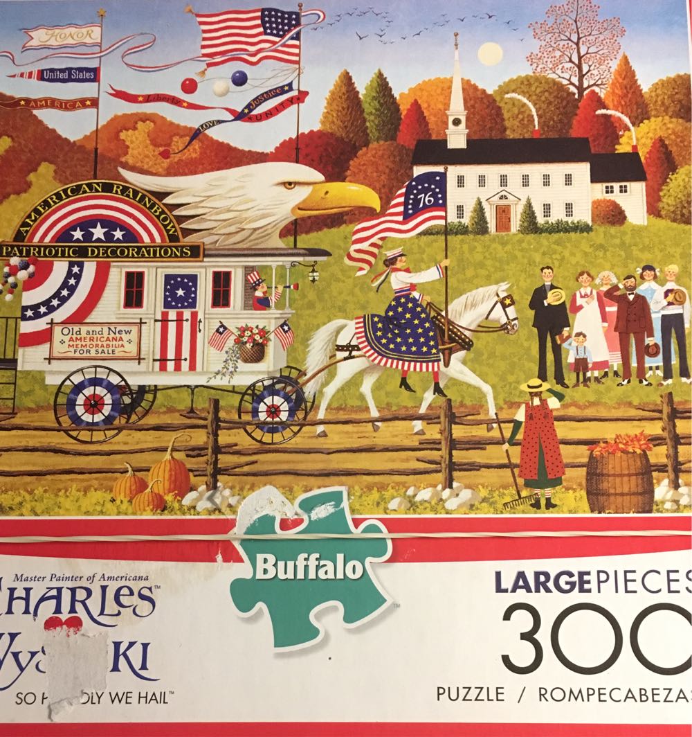 So Proudly We Hail  - Buffalo Wysocki puzzle collectible [Barcode 079346026272] - Main Image 2