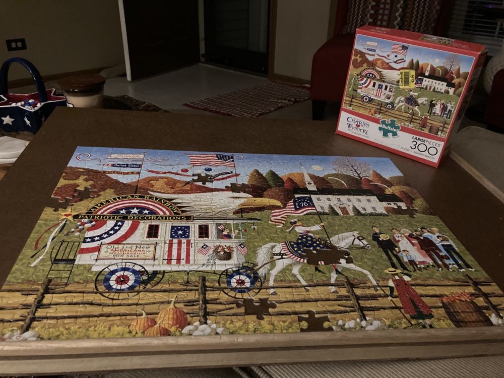 So Proudly We Hail  - Buffalo Wysocki puzzle collectible [Barcode 079346026272] - Main Image 3