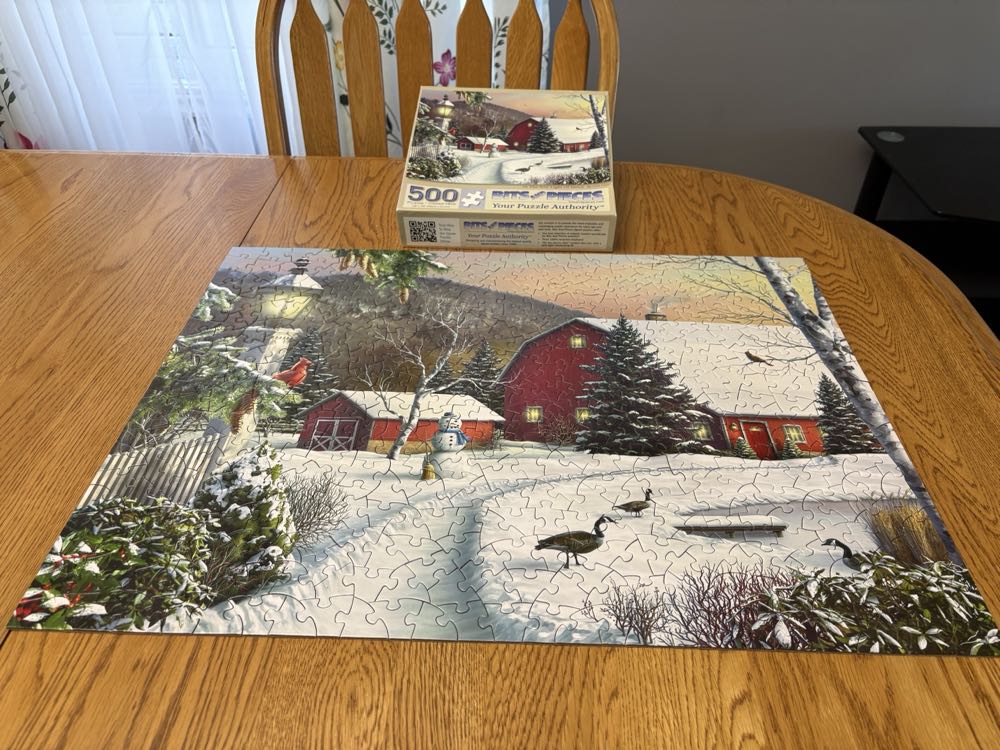 In The Still Light Of Dawn - Bits & Pieces puzzle collectible [Barcode 192949005885] - Main Image 4