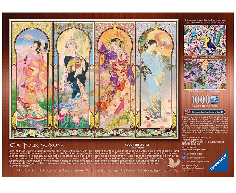 The Four Seasons - Ravensburger puzzle collectible - Main Image 2