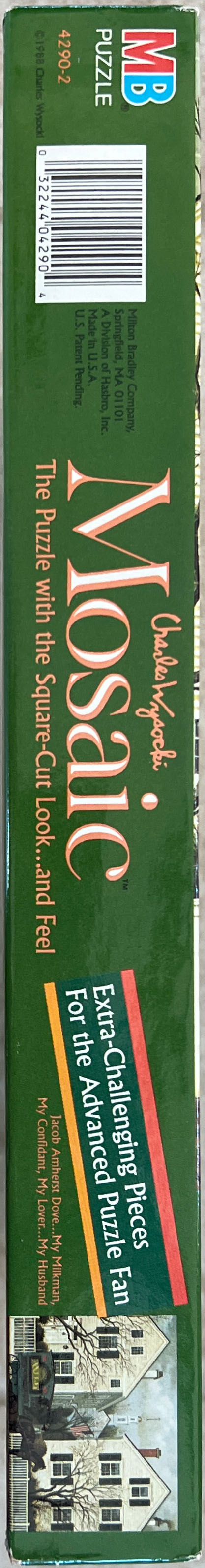 The Milkman-NEW-SOLD - MB Puzzles puzzle collectible [Barcode 032244042904] - Main Image 3