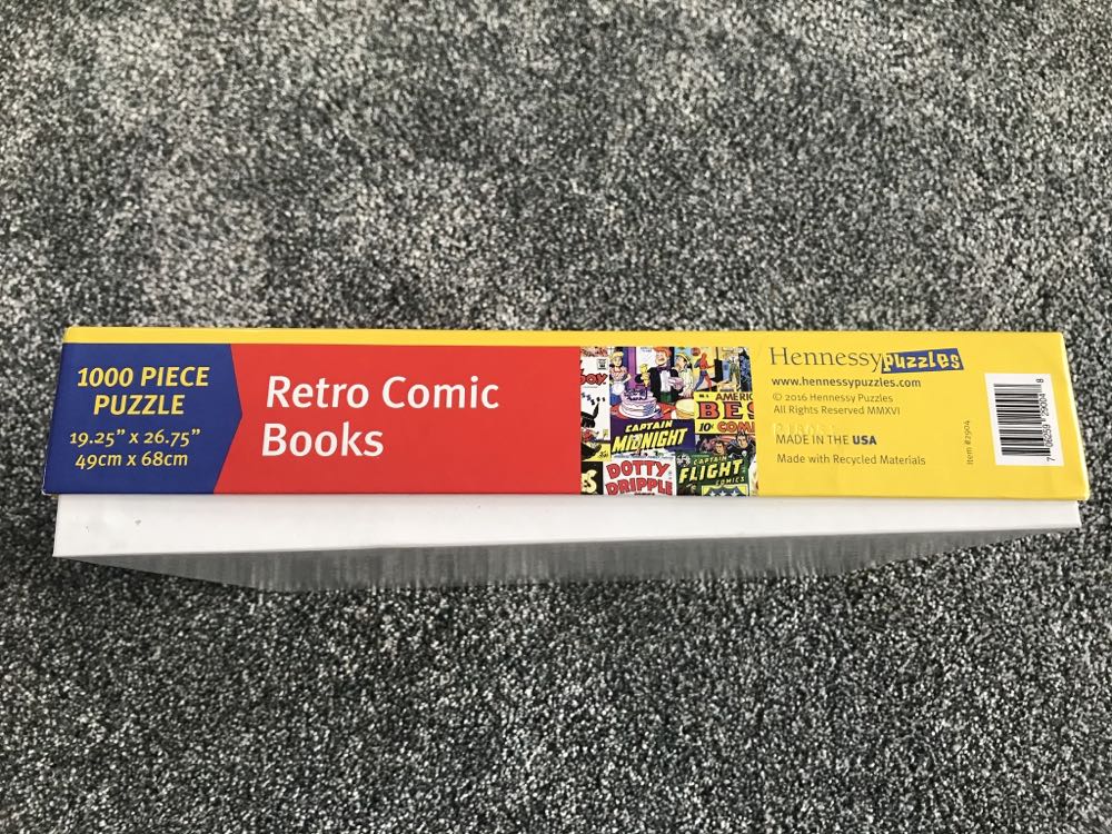 Retro Comic Books - Hennessey puzzles puzzle collectible [Barcode 706259290048] - Main Image 4