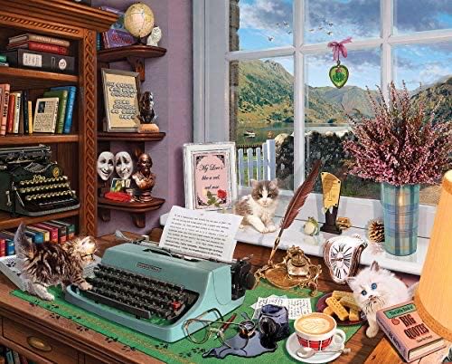 Writers Desk - White Mountain puzzle collectible - Main Image 2