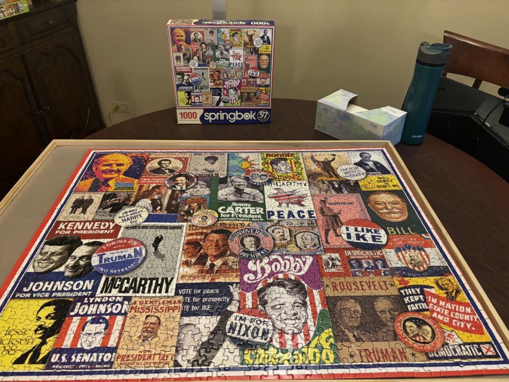 Poster Politics - Springbok puzzle collectible [Barcode 091683109418] - Main Image 3