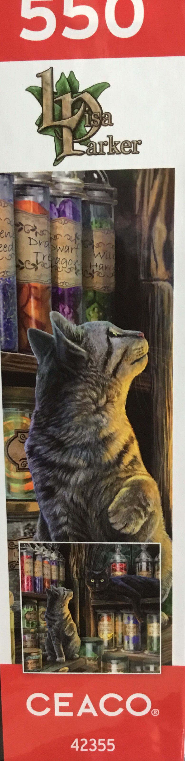 Night Spirits: Apothecary Cats - Ceaco puzzle collectible [Barcode 021081240949] - Main Image 2