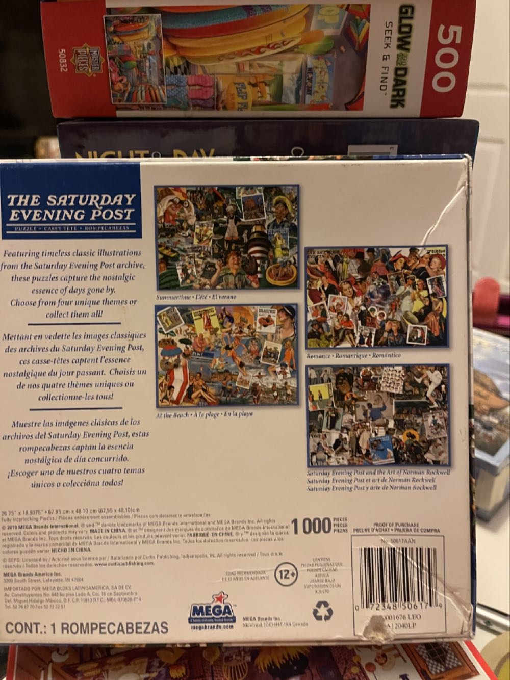 Saturday Evening Post - Summertime - Mega Puzzles puzzle collectible - Main Image 2