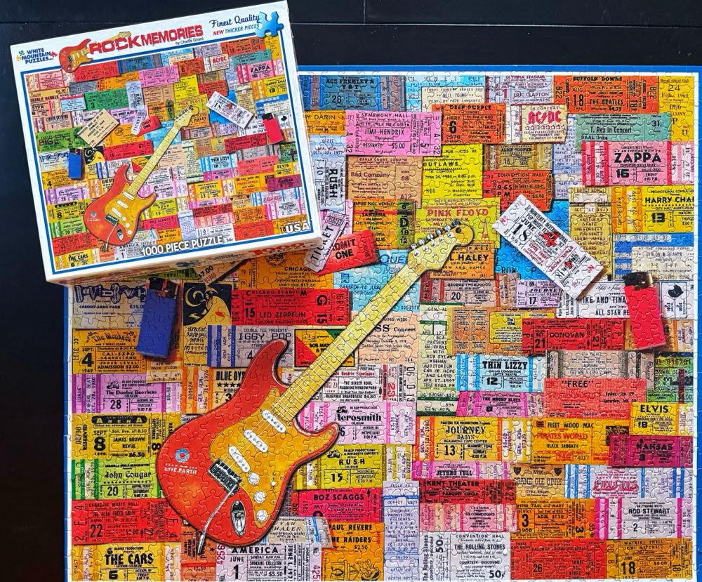 Rock Memories*^ - White Mountain puzzle collectible [Barcode 724819254767] - Main Image 3