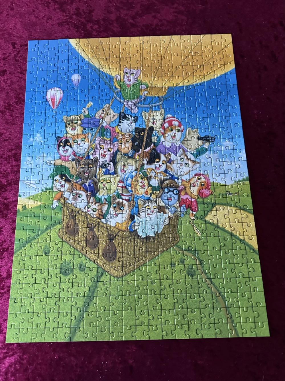 Cat’s Club Ballooning - Ravensburger puzzle collectible [Barcode 4005556144143] - Main Image 4