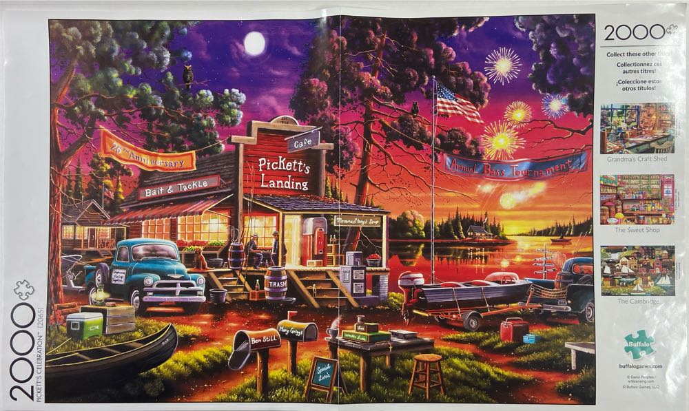 Sold Picketts Celebration - Buffalo Games 🇺🇸 puzzle collectible [Barcode 079346020652] - Main Image 4