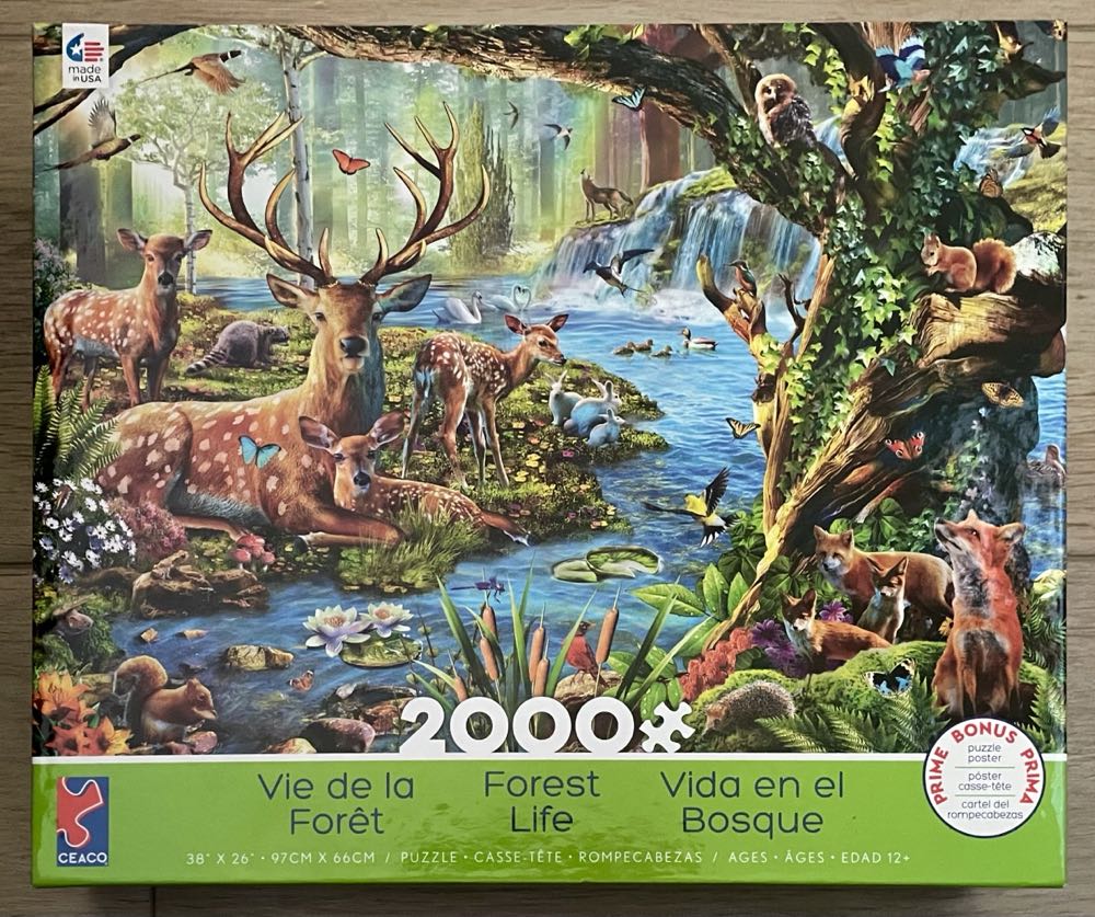 Forest Life** - Ceaco puzzle collectible [Barcode 021081350167] - Main Image 2