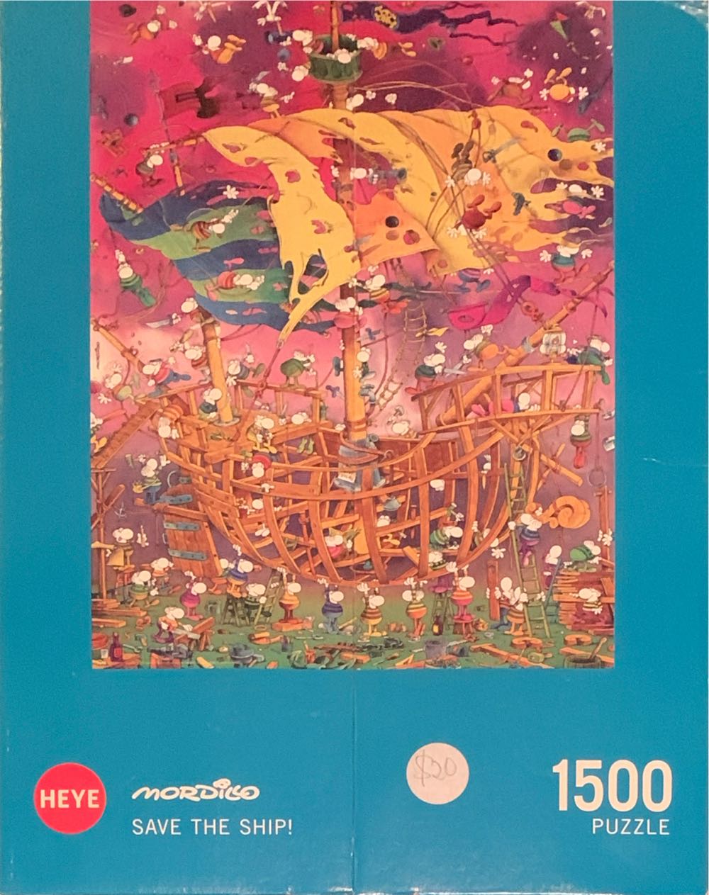 Mordillo - Save The Ship - Heye 🇩🇪 puzzle collectible [Barcode 4001689299248] - Main Image 2