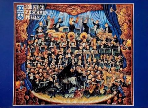 The Orchestra - F.X. Schmid puzzle collectible [Barcode 099252922086] - Main Image 2
