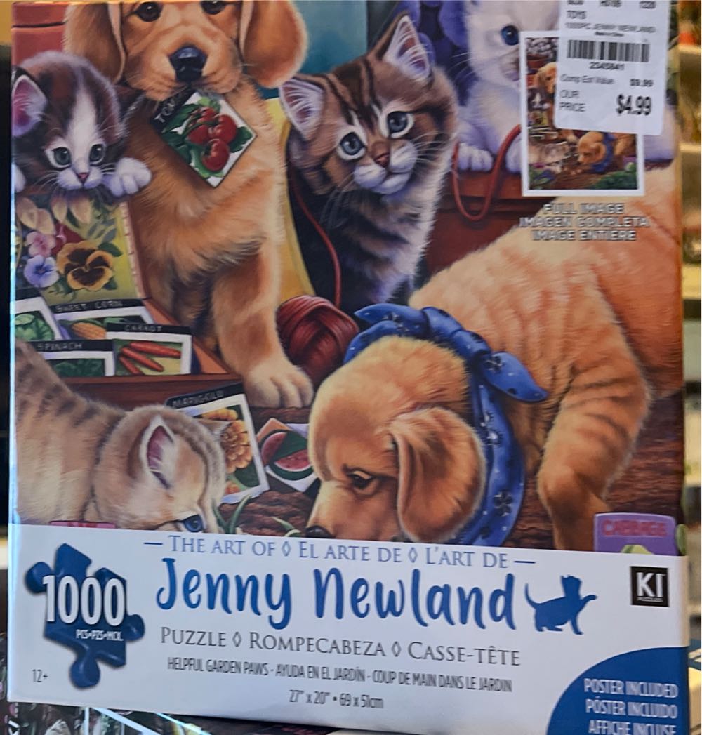 Helpful Garden Garden Paws - KI Puzzles puzzle collectible - Main Image 1