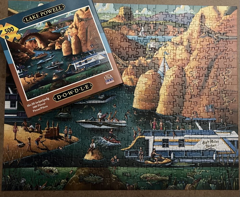 Lake Powell (UV)🧩 - Dowdle puzzle collectible [Barcode 671095000246] - Main Image 3