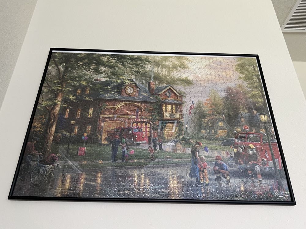 Hometown Firehouse - Ceaco puzzle collectible [Barcode 021081350242] - Main Image 3