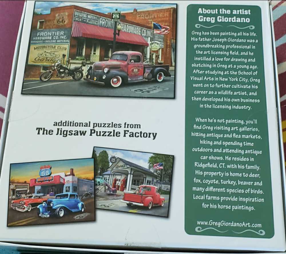 Frontier Hardware  - The Jigsaw Puzzle Factory puzzle collectible [Barcode 788958773435] - Main Image 2