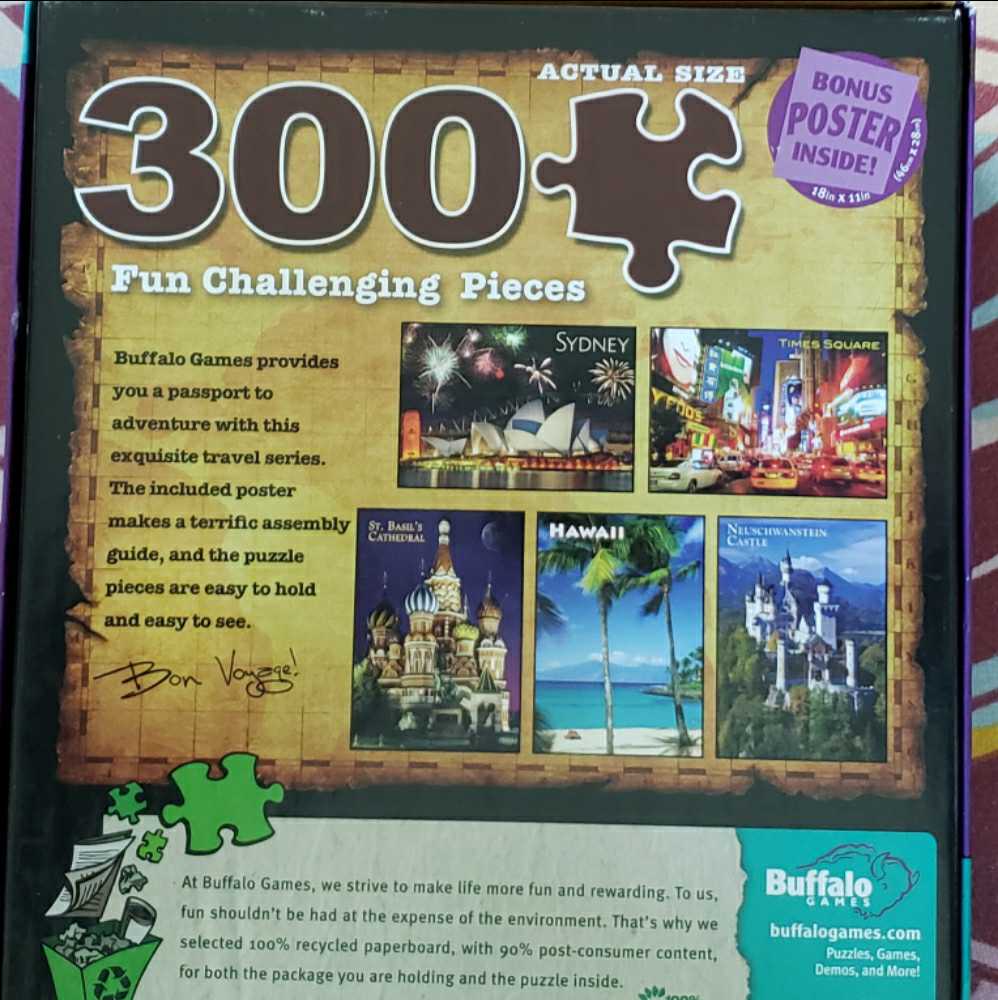 Sydney LG - Buffalo puzzle collectible [Barcode 079346025299] - Main Image 2
