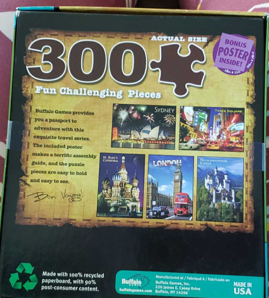 St. Basil’s Cathedral  - Buffalo Games puzzle collectible [Barcode 079346025251] - Main Image 2