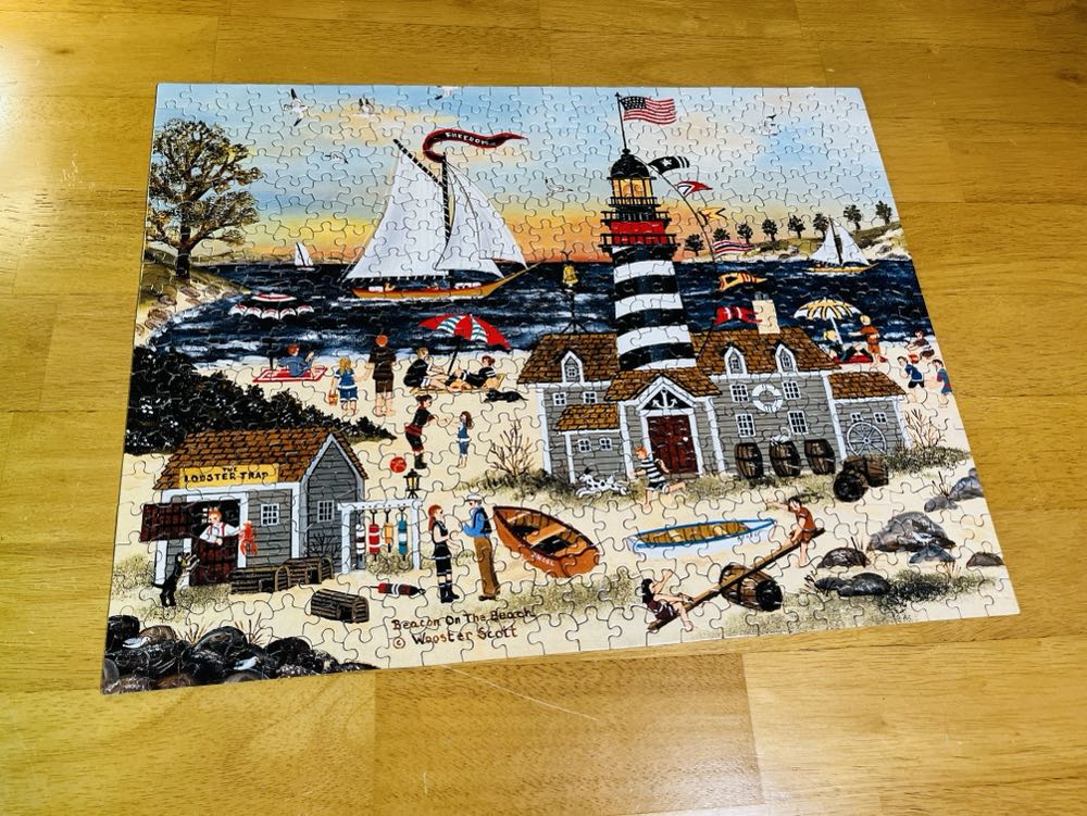 4 Puzzle Box Set: Four Seasons Gift Collection - Ceaco puzzle collectible [Barcode 021081036429] - Main Image 3