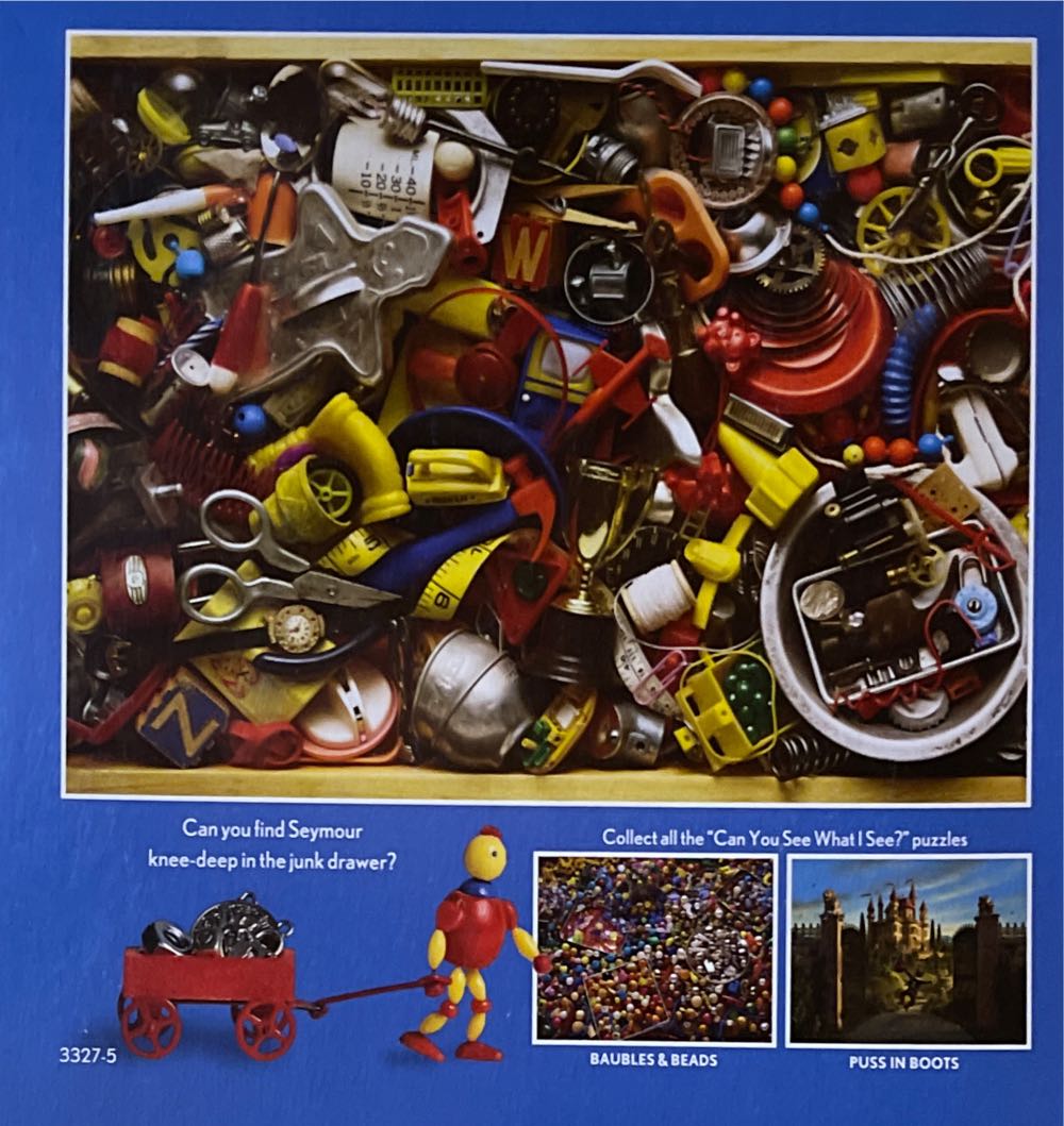 Can You See What I See? Junk Drawer - Ceaco puzzle collectible [Barcode 021081033275] - Main Image 2