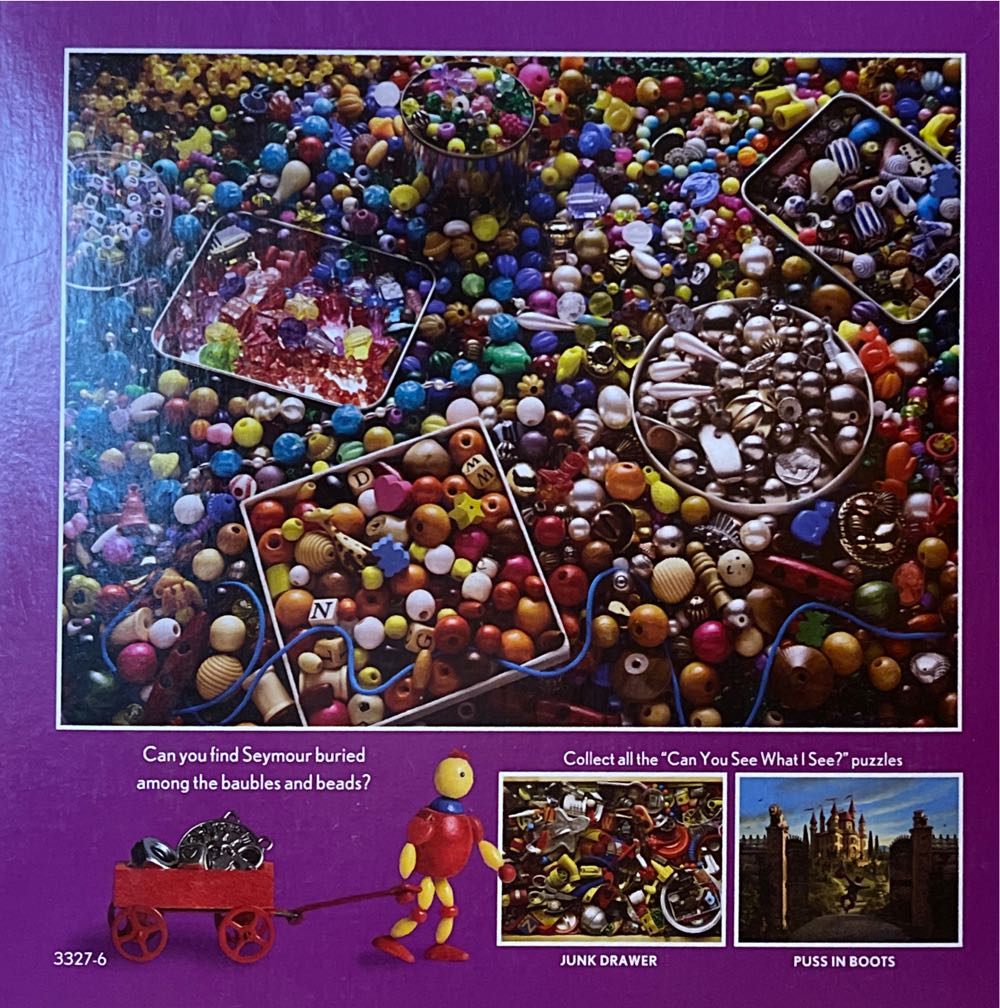Can You See What I See: Baubles & Beads - Ceaco puzzle collectible [Barcode 021081033275] - Main Image 2