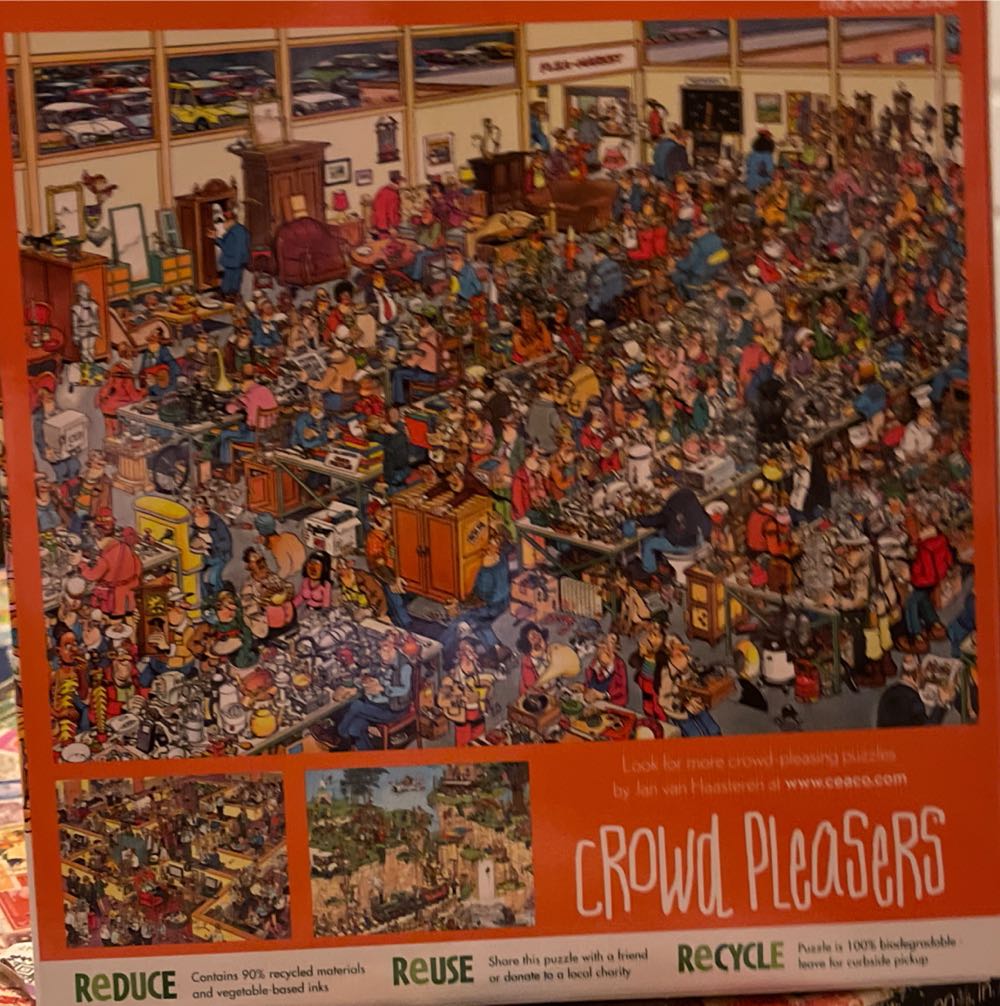 Crowd Pleasers - The Antique Show - Ceaco puzzle collectible - Main Image 2