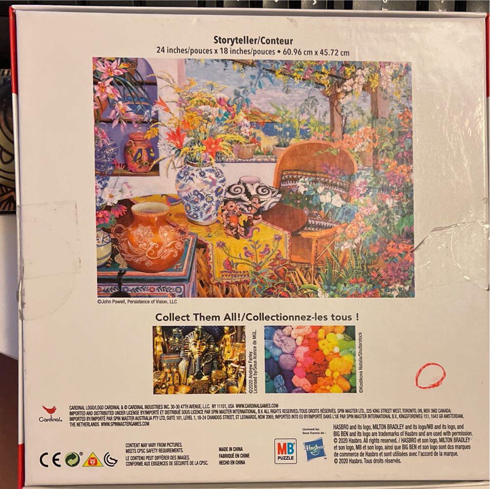 Storyteller - Cardinal puzzle collectible - Main Image 2
