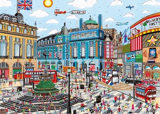 Piccadilly Circus - Falcon de luxe puzzle collectible [Barcode 8710126113547] - Main Image 2