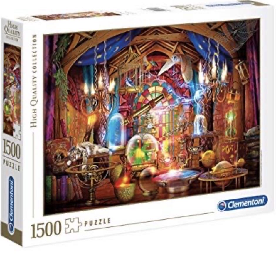 Wizard’s Workshop - Clementoni 🇮🇹 puzzle collectible [Barcode 8005125318131] - Main Image 3