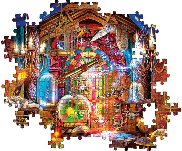 Wizard’s Workshop - Clementoni 🇮🇹 puzzle collectible [Barcode 8005125318131] - Main Image 4