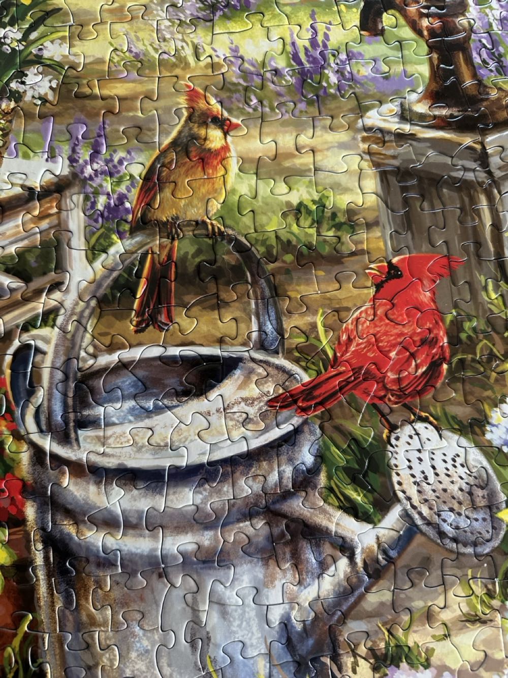 Spring Song - SunsOut puzzle collectible [Barcode 796780572072] - Main Image 3