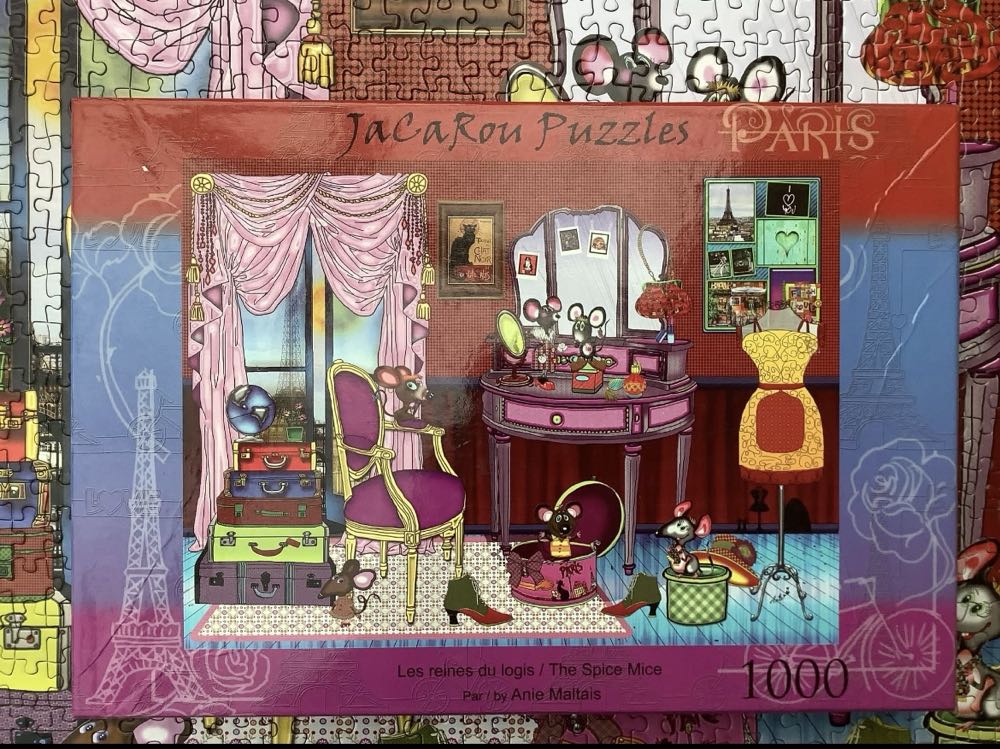 The Spice Mice (Saskia) - JaCaRou puzzle collectible [Barcode 660902577873] - Main Image 4
