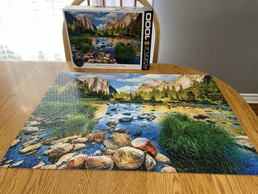 Yosemite National Park (Worked) - Eurographics puzzle collectible [Barcode 628136609470] - Main Image 2