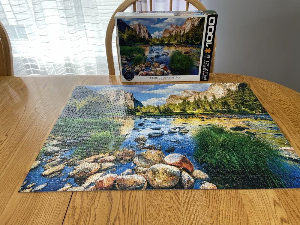 Yosemite National Park (Worked) - Eurographics puzzle collectible [Barcode 628136609470] - Main Image 4