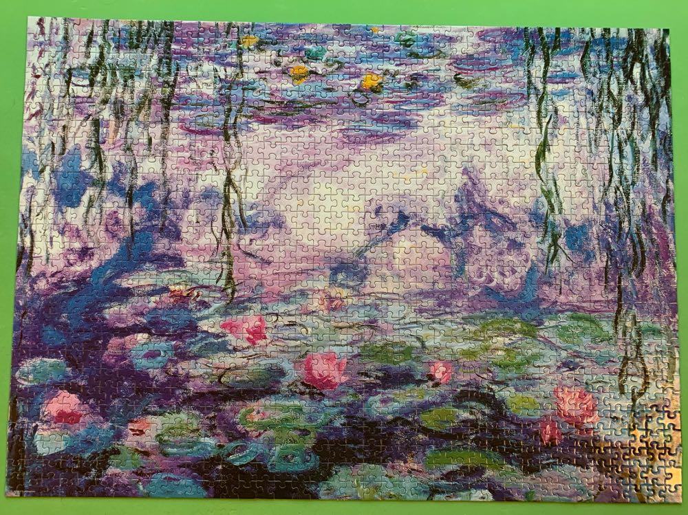 Waterlilies - Eurographics 🇺🇸 puzzle collectible [Barcode 628136643665] - Main Image 2