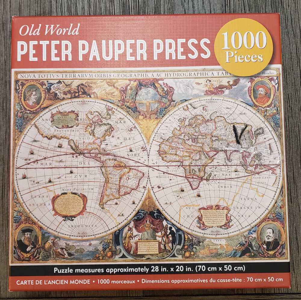 Old World - Peter Pauper Press puzzle collectible [Barcode 9781441330604] - Main Image 2