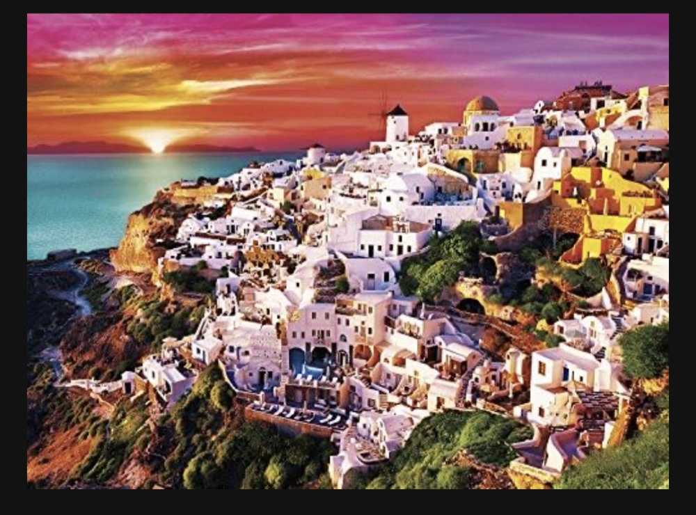 Dreamy Santorini - Buffalo puzzle collectible [Barcode 079346014293] - Main Image 2