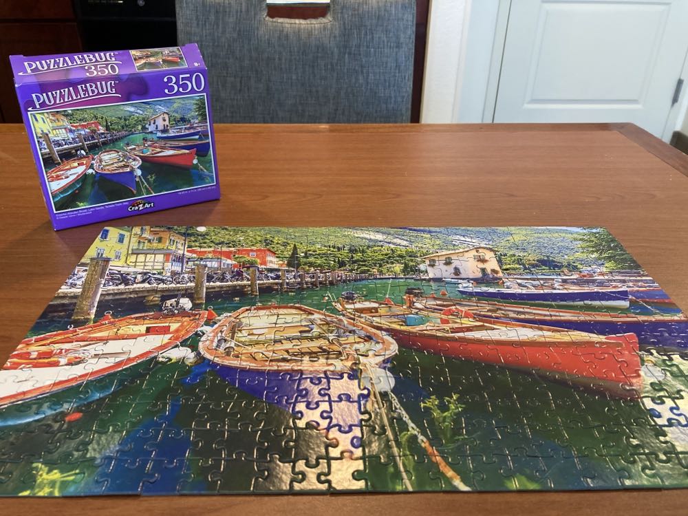 Colorful Wooden Boats - CraZArt puzzle collectible - Main Image 2