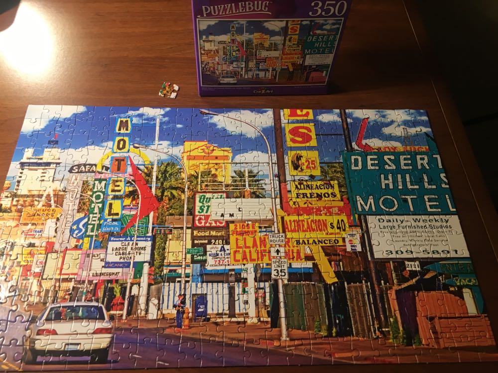Motel Signs On Fremont Street - CraZArt puzzle collectible - Main Image 2